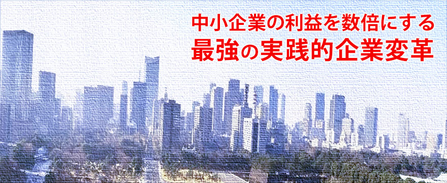 エムワイコンサルタントは、利益数倍を目指した企業変革や会社のV字回復の実戦的なお手伝いをさせて頂きます。